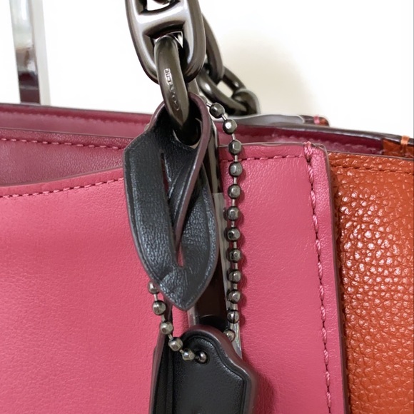 New💃Coach Dreamer 36 In Colorblock Purse - Picture 12 of 14